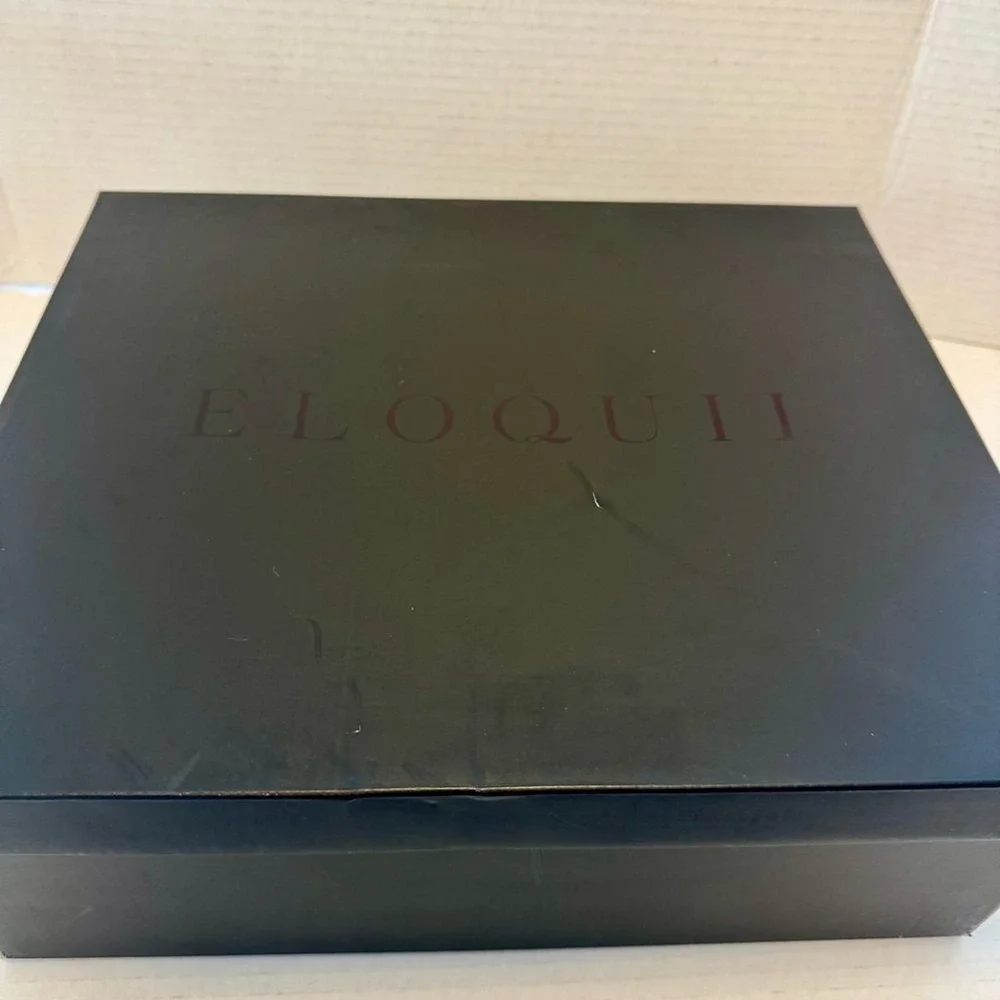 Eloquii New Sizes 8W Black Kase Suede Faux Leather Wide‎ Shaft Booties Boots